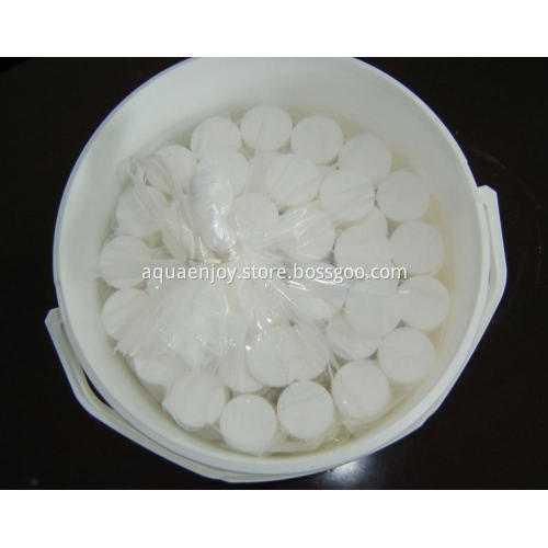 90% chlorine Trichloroisocyanuric Acid (TCCA) tablet
